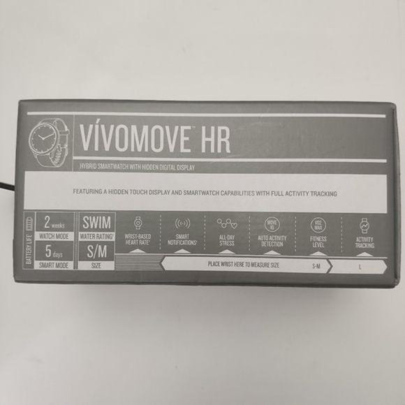 Garmin Vivomove HR Hybrid Smartwatch NWT - Picture 3 of 7
